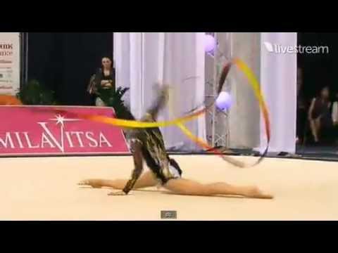 Alina Maksymenko ribbon AA World Cup Minsk 2012