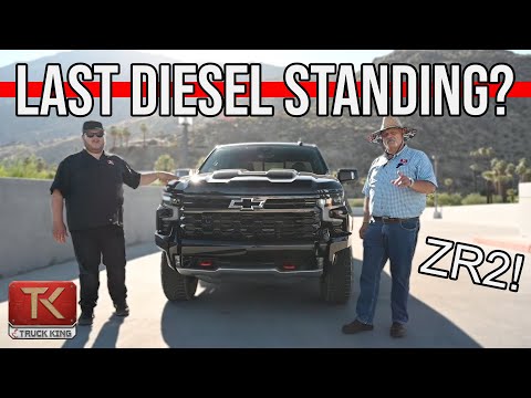 Chevy Spreading Diesel Love! 2024 Chevy Silverado ZR2 3.0L Diesel First Look