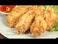 Fried Chicken With Sesame Oil Thai Food ไก่ทอดน้ำมันงา
