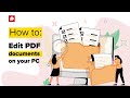 How to Edit PDF documents on your PC with PDF Extra