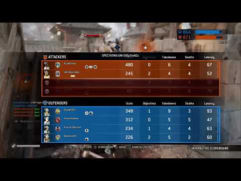 Salty lawbringer gets destroyed by warden in for honor