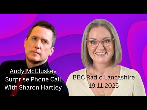 Andy McCluskey surprise call to Sharon Hartley