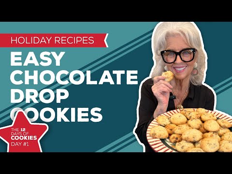 Holiday Cooking & Baking Recipes: Easy Chocolate Drop...