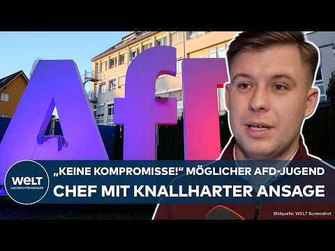 GIEßEN: "Keine Kompromisse!" Möglicher AfD-Jugend Chef macht knallharte Ankündigung!