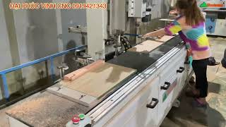Máy phay khoan Cnc 2 phương Woodmaster Gia công 2 mặt