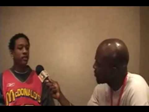 JR Giddens in the McDonald Slam Dunk Contest the interview on dunktv