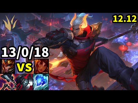 Jarvan IV Jungle vs Taliyah - KR Challenger | Patch 12.12