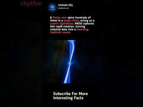 The Haunting Sound of a Cosmic Lighthouse: NASA's Pulsar Star Discovery.