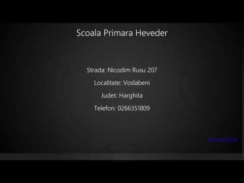 Scoala Primara Heveder Voslabeni