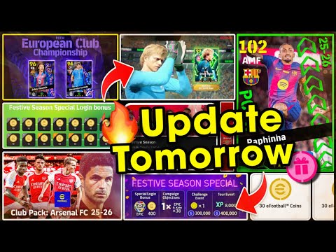 Free Epic & Free Coins !! 🤩🔥 What Is Coming On Tomorrow & Next Monday In eFootball 2026 Mobile 🔔