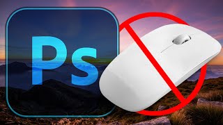 Can you use Photoshop with JUST the KEYBOARD?