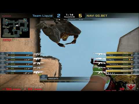 Electronic POV (Na`Vi) vs Liquid / 24-11 / dust2 / IEM Katowice 2021