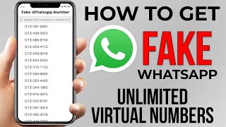 How to Get Fake WhatsApp Account for Free | Create Fake Whatsapp Account with Virtual Number 2021