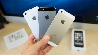 Video thumbnail for Apple iPhone 5s: Gold vs White (Silver) vs Black (Space Gray) Unboxing & Tour by Jonathan Morrison