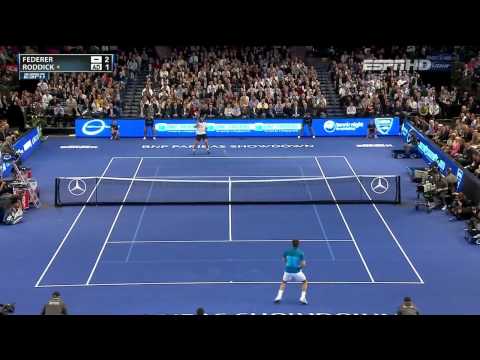 Roddick Imitates Nadal HD!!