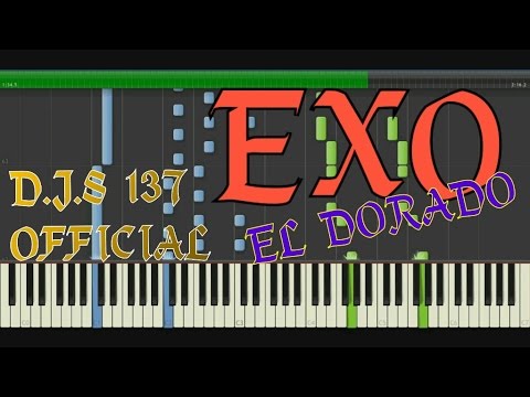 EXO - EL DORADO (Piano Tutorial)[SHEETS+MIDI]