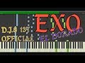 EXO - EL DORADO (Piano Tutorial)[SHEETS+MIDI ...