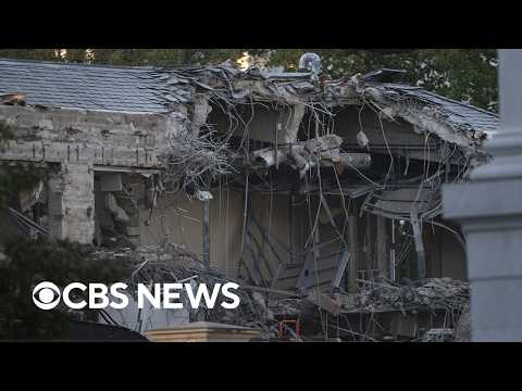 What to know about Trump's massive White House ballroom and the East Wing demolition
