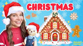 Christmas Toddler Learning - Build a Gingerbread Village | Videos for Toddlers & Kids