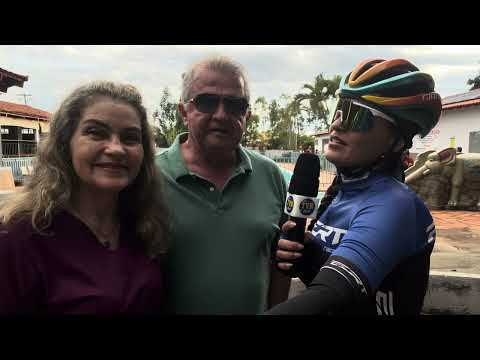 1º Passeio de bike em Pontalina GO, TVN BRASIL, programa interação com Lcaso