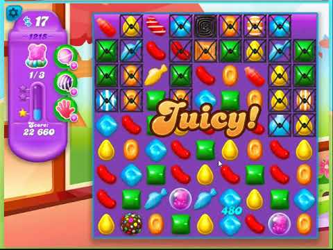 Candy Crush Soda Saga Level 1215 no boosters
