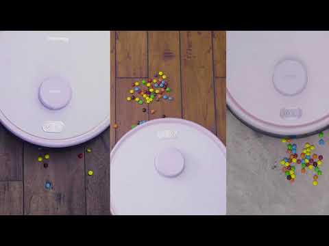 Dulkių siurblys - robotas Mamibot ExVac880 Wisor, Baltas video