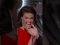 Idina "Adele Dazeem" Menzel & John "Glom Gazingo" Travolta at the Oscars