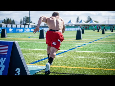 Event 11 - Sprint Sled Sprint - 2020 CrossFit Games
