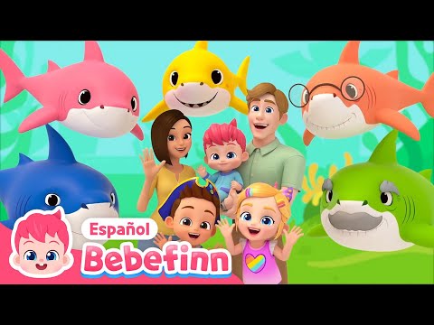 3 Mejores Canciones de Tiburón Bebé y Bebefinn | Canciones Infantiles | Bebefinn en español