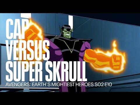 Captain America versus Super Skrull | Avengers Earth´s Mightiest Heroes