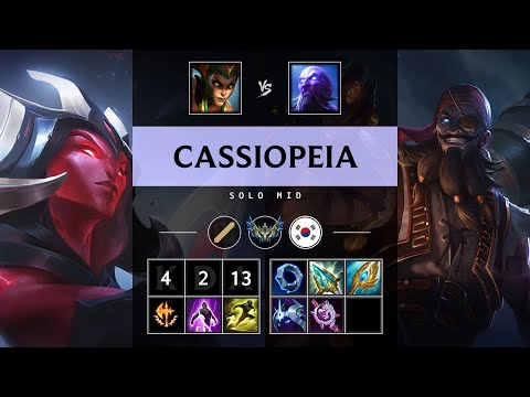 Cassiopeia Mid vs Ryze - KR Challenger Patch 25.21