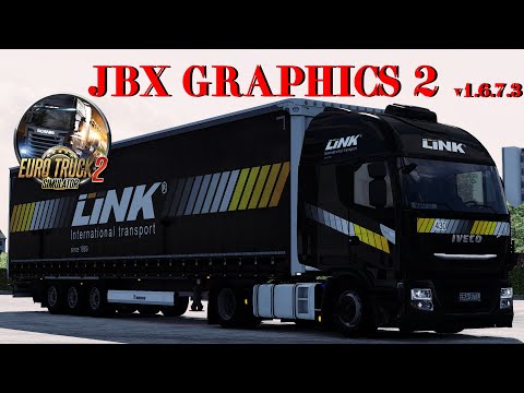 🚛 Iveco Hi Way LINK TRANSPORT - Promods 2.46 Connection RusMap Pinsk to Mahilyow.