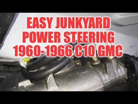 How to add Power Steering to 1960-1966 Chevy C10/GMC using Captain Fab Steering Box adapter bracket!