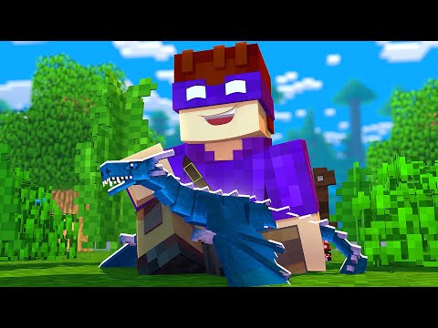 Minecraft: BEBÊ DRAGÃO SAPHIRA! *dragão de gelo* #12 - GUERRA DOS DRAGÕES ‹ DONAT3LO ›