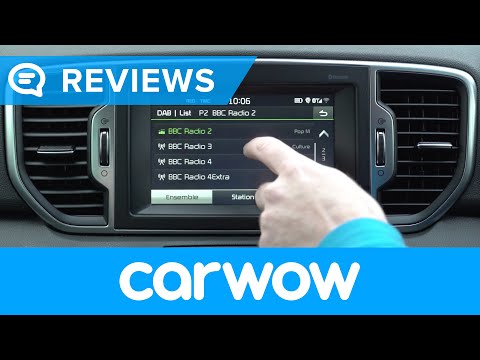 Kia Sportage  SUV 2018 infotainment and interior review | Mat Watson Reviews