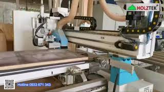 Dây chuyền ken cánh cửa, dán cạnh | HOLZTEK