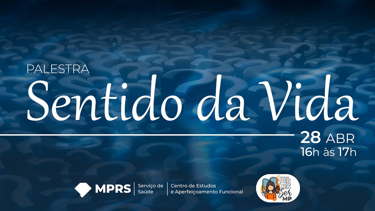 Palestra Sentido da Vida
