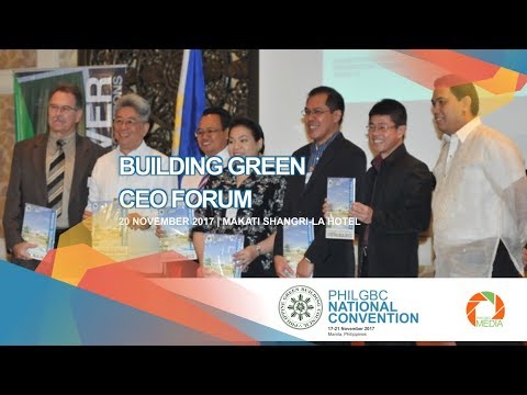 Building Green CEO Forum 2017