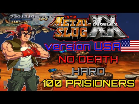 Metal Slug XX [ver USA] Ralf  No Death, Hard,  100 Prisoners (Sin Morir,  Dificil 100 Prisioneros)