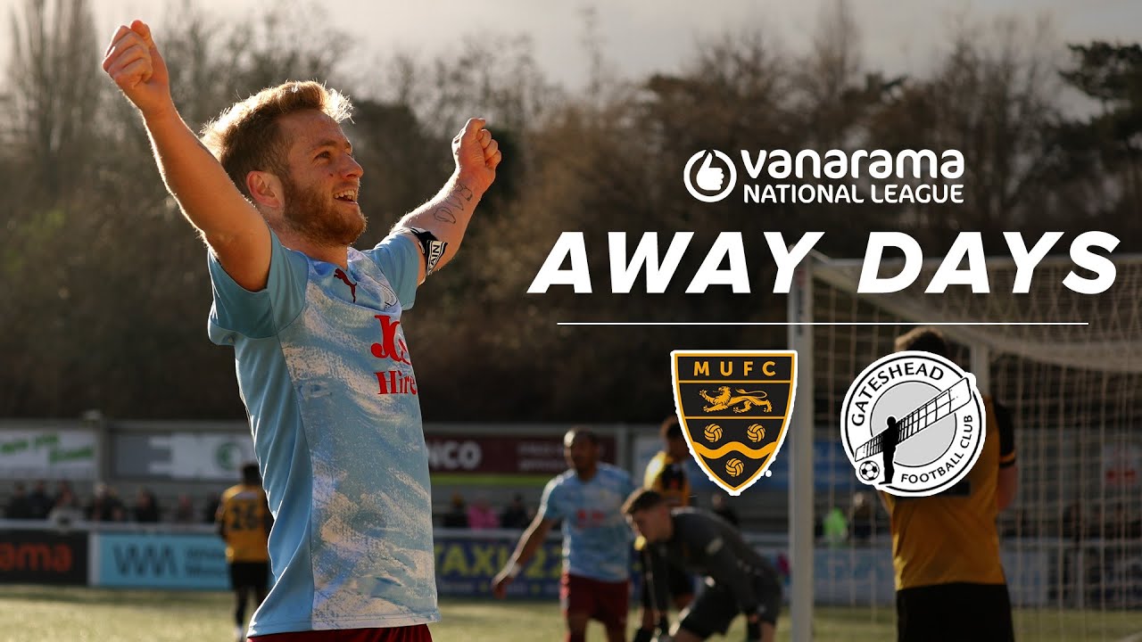Heed move out of relegation zone at Maidstone 🙌 | Maidstone United 1-1 Gateshead | AWAY DAYS