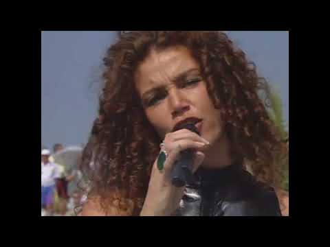 Trixi Delgado in vinyl catsuit