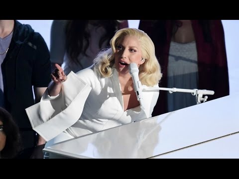 Lady Gaga Oscar 2016 Performance