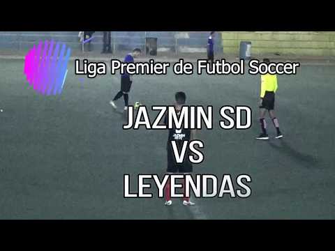 Liga Premier de Futbol  JAZMIN SD  vs  LEYENDAS