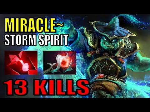 WOW! MIRACLE STORM SPIRIT IS JUST UNSTOPPABLE! | DOTA 2