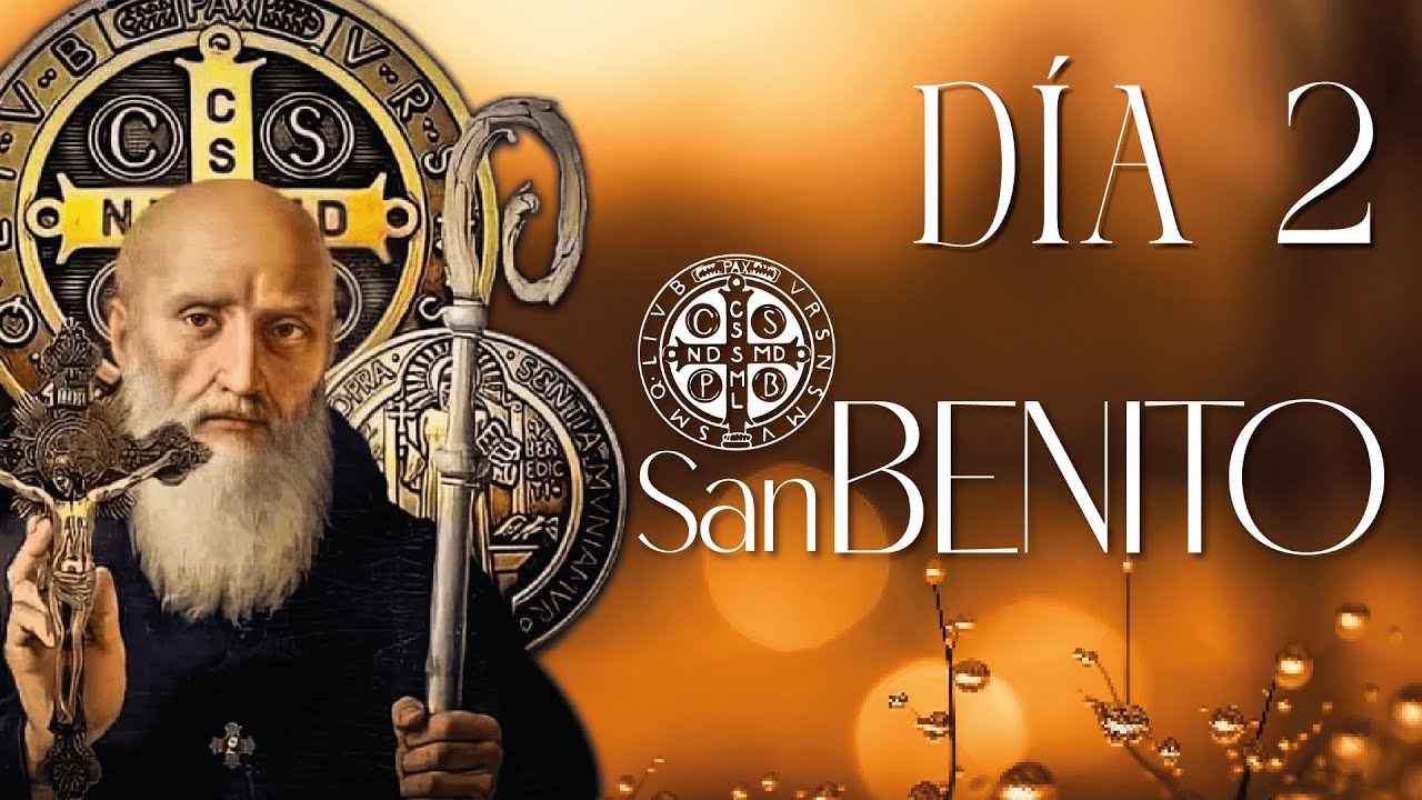 Novena a San Benito ❤️Día 2❤️ con el Padre José Bernardo ❤️ Caballeros de la Virgen