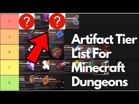 Unbelievable! Ultimate Minecraft Dungeons Artifacts Ranked!
