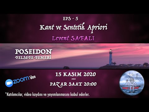EPS-5 | Kant ve Sentetik Apriori - Levent SAFALI