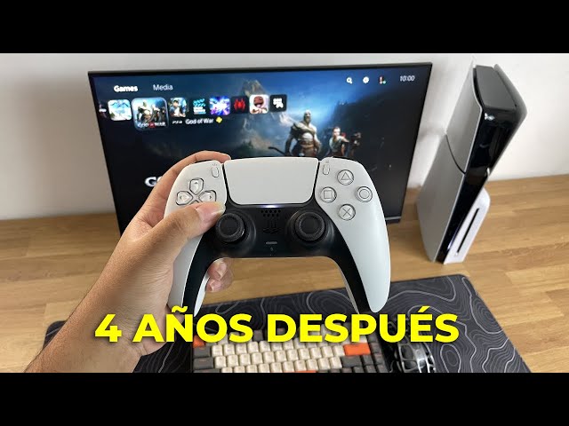 Vídeo relacionado con RongZy Soporte Base para PS5 Slim Sólo Aplicable a la Versión Digital Soporte Vertical Compatible con PlayStation 5 Slim Consola Accesorio(Negro,Edición Digital)