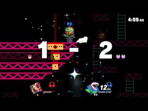 Bowser vs Piranha Plant - Super Smash Bros. Ultimate - Switch