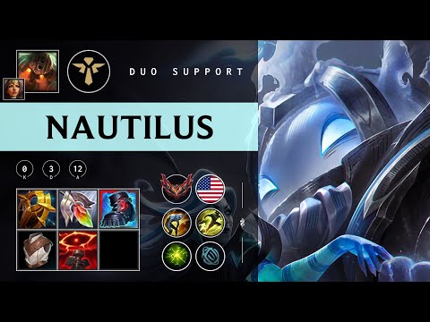Nautilus Support vs Leona - NA Grandmaster Patch 25.24